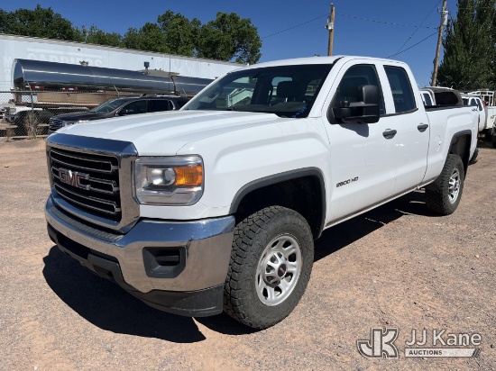 (Fort Defiance, AZ) 2015 GMC Sierra 2500HD 4x4 Extended-Cab Pickup Truck, SCHEDULED LOAD-OUT ONLY on