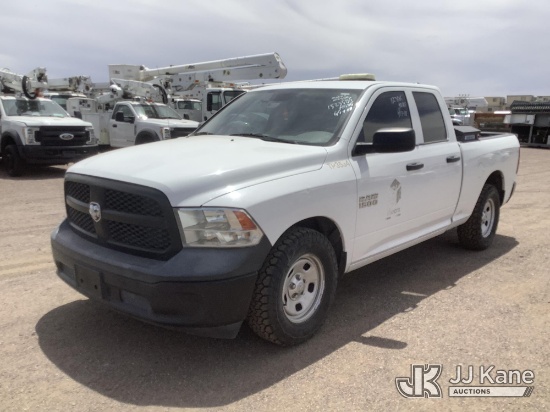 (Phoenix, AZ) 2017 RAM 1500 Extended-Cab Pickup Truck Runs & Moves) (Jump To Start, Check Engine Lig