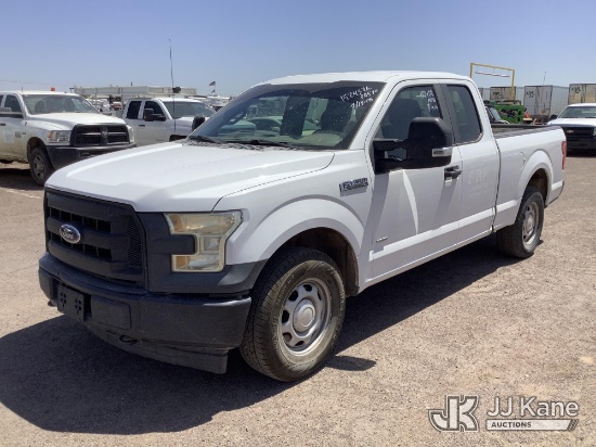 (Phoenix, AZ) 2017 Ford F150 4x4 Extended-Cab Pickup Truck Runs & Moves) (Check Engine Light On, Mai