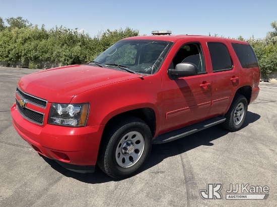 (Salt Lake City, UT) 2013 Chevrolet Tahoe Police Package 4x4 4-Door Sport Utility Vehicle Runs & Mov