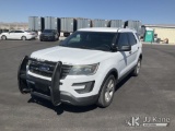 (Las Vegas, NV) 2016 Ford Explorer AWD Police Interceptor 4-Door Sport Utility Vehicle Runs & Moves)