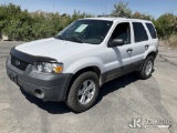 (Salt Lake City, UT) 2005 Ford Escape 4x4 4-Door Sport Utility Vehicle Runs & Moves