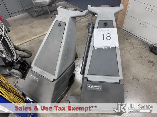 (Las Vegas, NV) (2) Walk-behind Vacuum NOTE: This unit is being sold AS IS/WHERE IS via Timed Auctio