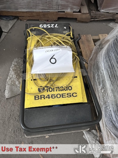 (Las Vegas, NV) Tornado vacuum/brush-BR460ESC NOTE: This unit is being sold AS IS/WHERE IS via Timed