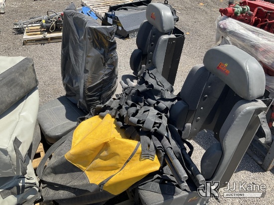 (Salt Lake City, UT) Fire Truck Seats NOTE: This unit is being sold AS IS/WHERE IS via Timed Auction