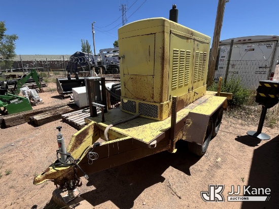(Fort Defiance, AZ) 1980 Onan DBB-15R/21843E Generator, SCHEDULED LOAD-OUT ONLY on July 29th - 30th 