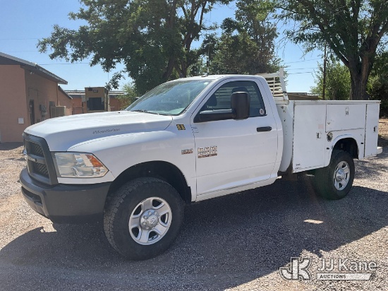 (Socorro, NM) 2016 RAM 2500 4x4 Service Truck, Cooperative owned Runs & Moves)(Check Engine Light On