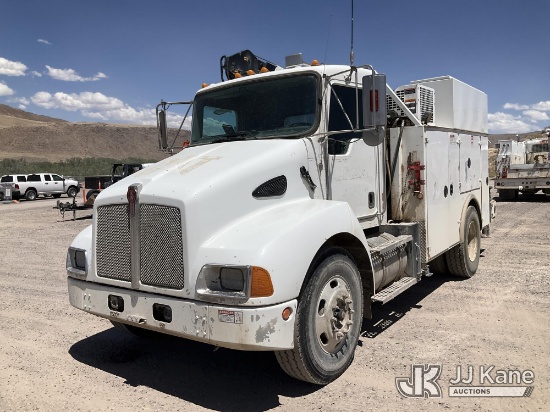 (Las Vegas, NV) 2007 Kenworth T300 Mechanics Service Truck Runs & Moves) (PTO Engages, Outriggers Op