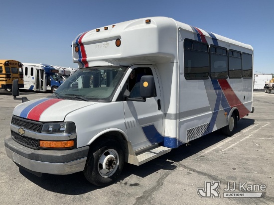 (Salt Lake City, UT) 2015 Chevrolet 4500 Shuttle Bus Runs & Moves) (Check Engine Light On