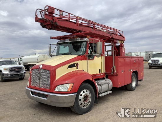 (Phoenix, AZ) Willkie 60, Telescopic Non-Insulated Ladder Lift rear mounted on 2008 Kenworth T300 Ut
