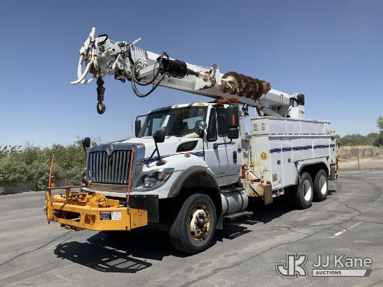 (Salt Lake City, UT) Altec D3060A-TR, Digger Derrick rear mounted on 2012 International WorkStar 750