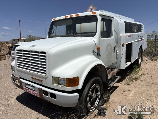 (Truth Or Consequences, NM) 1991 International 4700 Fuel Tank Truck Not Running, Condition Unknown) 