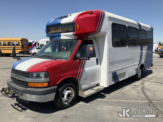 (Salt Lake City, UT) 2012 Chevrolet 4500 Shuttle Bus Runs & Moves