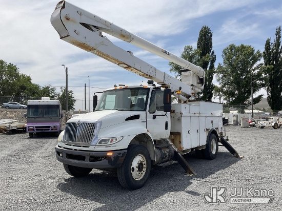 (Ephrata, WA) Altec AA55, Bucket Truck rear mounted on 2008 International 4400 Utility Truck Runs, M
