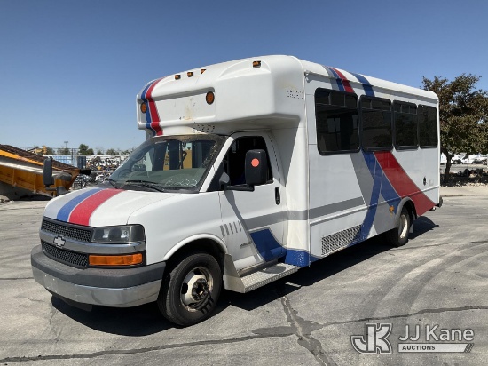 (Salt Lake City, UT) 2015 Chevrolet 4500 Shuttle Bus Runs & Moves