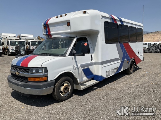 (Salt Lake City, UT) 2015 Chevrolet 4500 Shuttle Bus Not Running, Condition Unknown