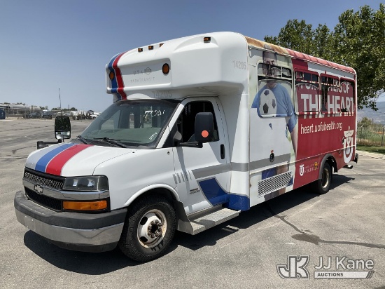 (Salt Lake City, UT) 2015 Chevrolet 4500 Shuttle Bus Towed In, Condition Unknown, Runs