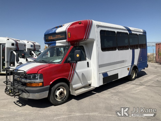 (Salt Lake City, UT) 2015 Chevrolet 4500 Shuttle Bus Runs & Moves) (Bad Batteries