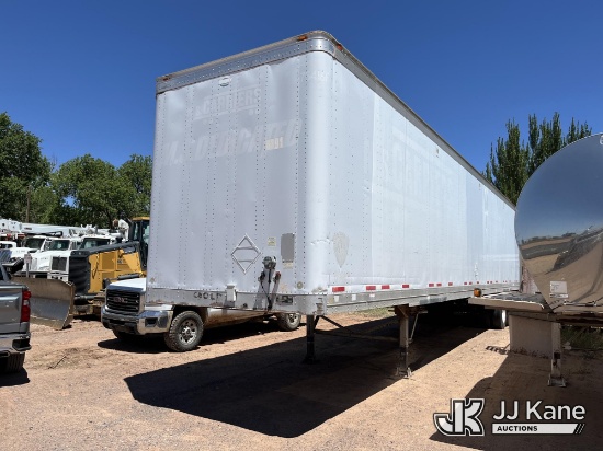 (Fort Defiance, AZ) 2001 Lufkin TFV-1P 40ft Van Body Trailer, SCHEDULED LOAD-OUT ONLY on July 29th -