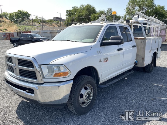 (Ephrata, WA) 2012 RAM 3500 4x4 Crew-Cab Service Truck Runs & Moves