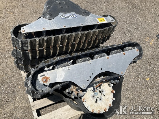 (Salt Lake City, UT) (4) Giant 4 Wheeler Tracks (Condition Unknown) NOTE: This unit is being sold AS