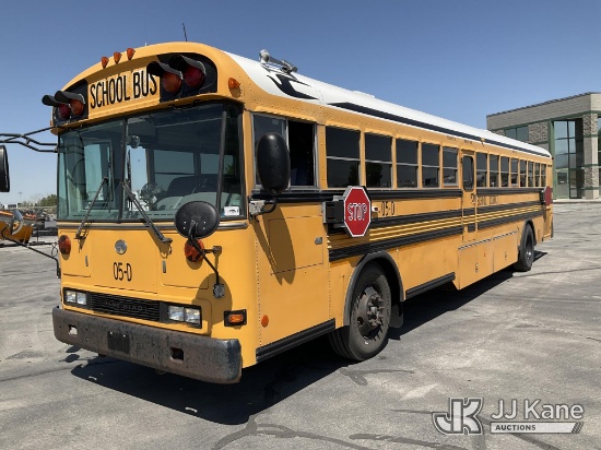 (Salt Lake City, UT) 2005 Blue Bird All American School Bus Runs & Moves) (Rust, ABS Light On