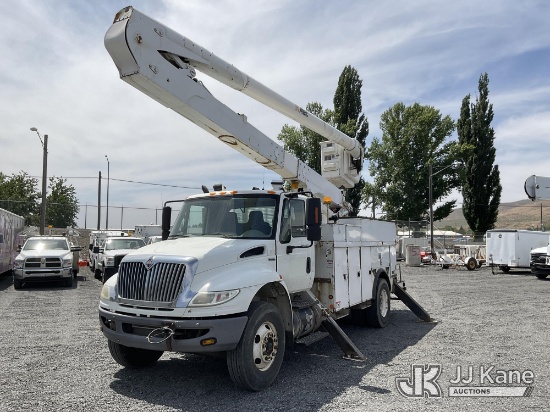 (Ephrata, WA) Altec AA55, Articulating & Telescopic Bucket rear mounted on 2008 International 4400 U