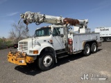 (Salt Lake City, UT) Altec D947-TR, Digger Derrick rear mounted on 2000 International 4900 Service T