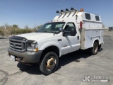 (Salt Lake City, UT) 2004 Ford F550 4x4 Service Truck Runs & Moves