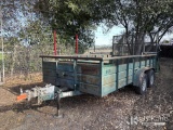 (Fairfield, CA) 1998 Carson Manufacturing 9-Ton Landscape Trailer Towable