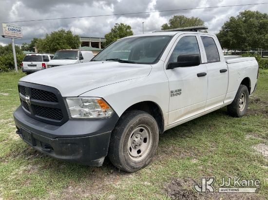 (Ocala, FL) 2014 RAM 1500 4x4 Crew-Cab Pickup Truck Runs & Moves) (Check Engine Light On, Body/Paint