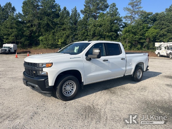 (Chester, VA) 2021 Chevrolet Silverado 1500 4x4 Crew-Cab Pickup Truck Runs & Moves