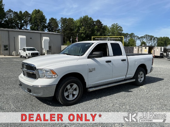 (China Grove, NC) 2019 RAM 1500 4X4 Extended-Cab Pickup Truck Duke Unit) (Runs & Moves