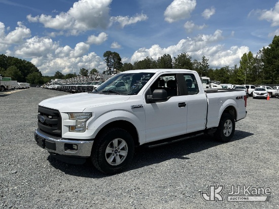 (China Grove, NC) 2015 Ford F150 4x4 Extended-Cab Pickup Truck Duke Unit) (Runs & Moves) (Traction C