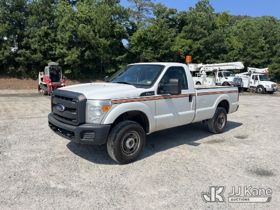 (Chester, VA) 2016 Ford F250 4x4 Pickup Truck Runs & Moves) (Check Engine Light On