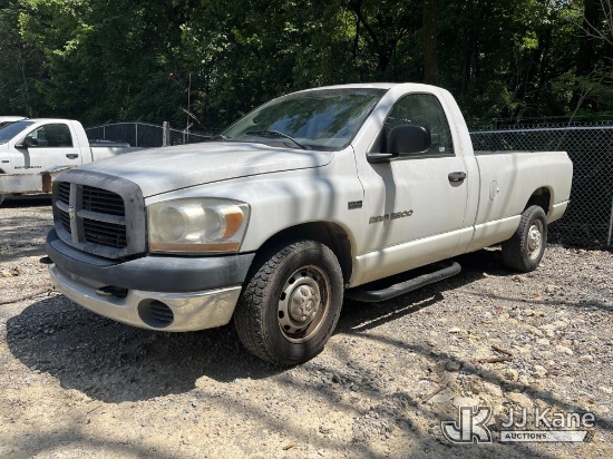 (Memphis, TN) 2006 RAM 2500 Pickup Truck, Municipal Owned Runs & Moves