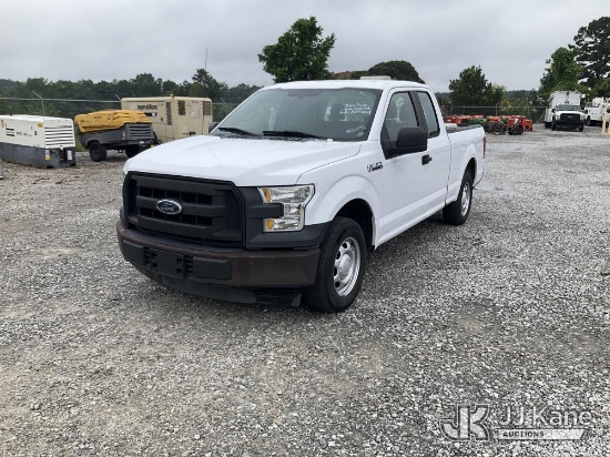 (Villa Rica, GA) 2017 Ford F150 Extended-Cab Pickup Truck Runs & Moves) (Cracked Windshield, Body/Pa
