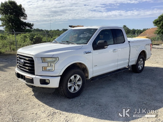 (Villa Rica, GA) 2015 Ford F150 4x4 Extended-Cab Pickup Truck Runs & Moves) (Jump to Start, Engine S