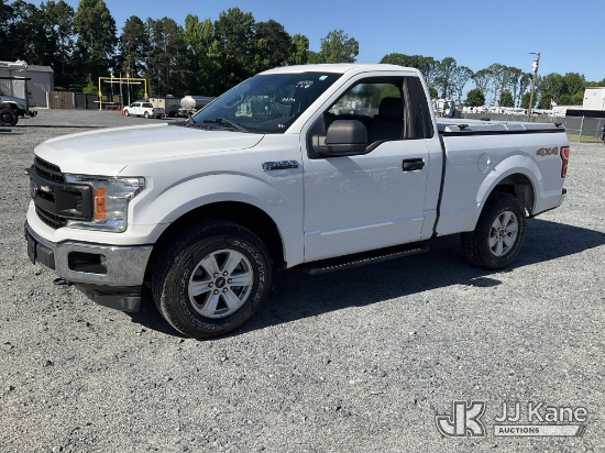 (China Grove, NC) 2019 Ford F150 4X4 Pickup Truck Duke Unit) (Runs & Moves) (Body Damage
