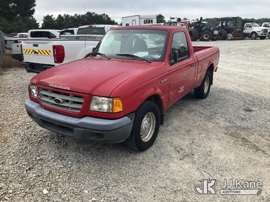 (Villa Rica, GA) 2002 Ford Ranger Pickup Truck Not Running, Condition Unknown, No Key, Body/Paint Da