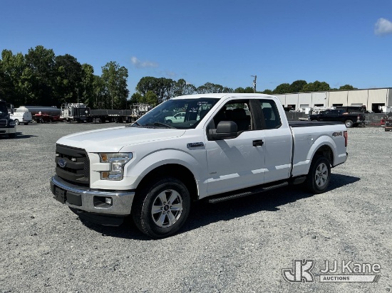(China Grove, NC) 2015 Ford F150 4x4 Extended-Cab Pickup Truck Duke Unit) (Runs & Moves) (Jump To St