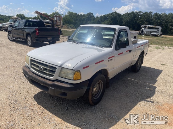 (Dothan, AL) 2002 Ford Ranger Pickup Truck, (Municipality Owned) Runs & Moves) (Paint Damage