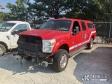 (Villa Rica, GA) 2015 Ford F250 4x4 Crew-Cab Pickup Truck Wrecked, Not Running, Condition Unknown, M