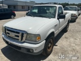 (Thonotosassa, FL) 2007 Ford Ranger 4x4 Pickup Truck, State of FL Unit Runs & Moves) (Body & Paint D
