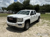(Thonotosassa, FL) 2016 GMC Sierra 1500 4x4 Extended-Cab Pickup Truck Manatee County BOCC Unit) (Run