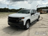 (Thonotosassa, FL) 2022 Chevrolet Silverado 1500 4x4 Crew-Cab Pickup Truck, Former Police Vehicle Ru