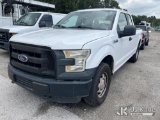 (Thonotosassa, FL) 2015 Ford F150 4x4 Extended-Cab Pickup Truck Runs & Moves) (FL Residents Purchasi