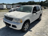 (Thonotosassa, FL) 2005 Ford Explorer 4x4 4-Door Sport Utility Vehicle State of FL Unit) (Runs & Mov