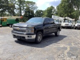 (Graysville, AL) 2015 Chevrolet Silverado 1500 4x4 Crew-Cab Pickup Truck Runs & Moves) (Body Damage