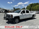 (China Grove, NC) 2015 Chevrolet Silverado 1500 4x4 Crew-Cab Pickup Truck Runs & Moves) (Body/Paint 